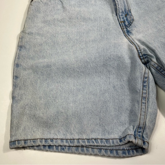 Levi’s Vintage Orange Tab 550 Relaxed Fit Light Wash Mom Shorts 100% Cotton 29 - Picture 4 of 8